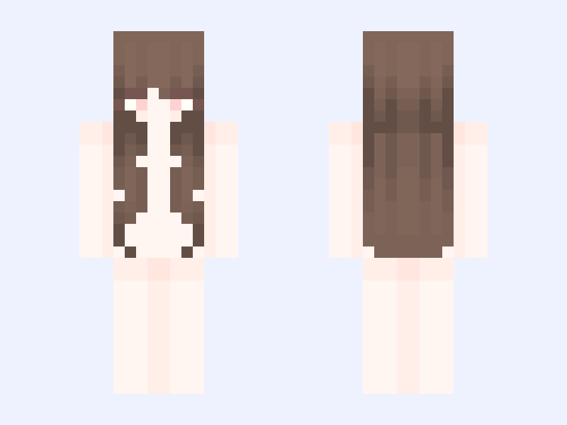 ໒꒰ྀིっ˕ -｡꒱ྀི১ 64x64 Minecraft skin, slim model, front and back view