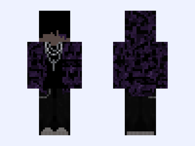 bape :P Minecraft skin, slim model, front and back view