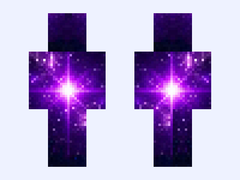 cool skin Minecraft skin, classic model, front and back view