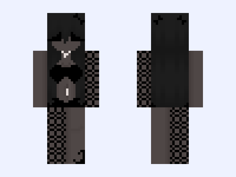 𓆩♱𓆪 Hey guys.. Minecraft skin, slim model, front and back view