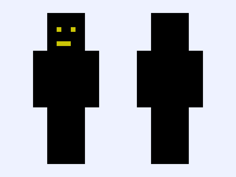 Like this skin if you have ever seen a cringe or weird skin =D Minecraft skin, slim model, front and back view