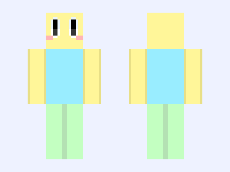 Untitled Skin #D41758 Minecraft skin, classic model, front and back view