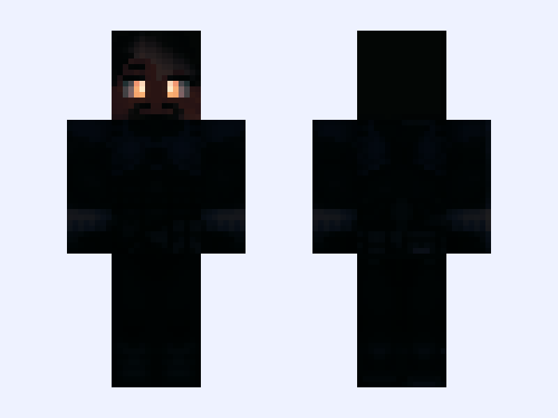 The After-Verse {~》Descendants: Chapter 1: Untitled《~} Minecraft skin, classic model, front and back view