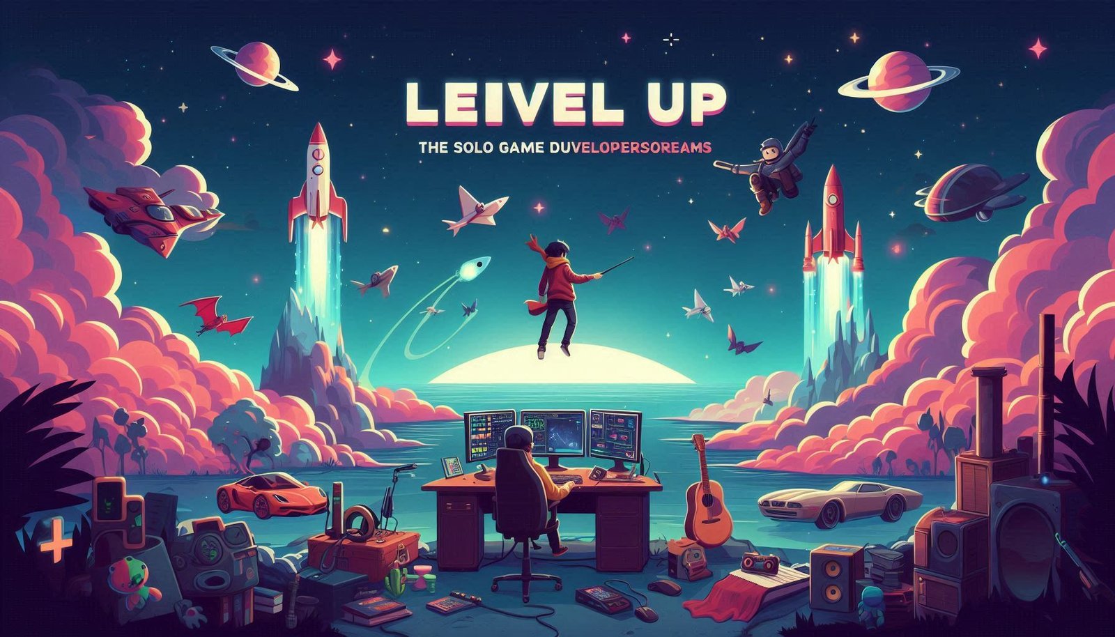 Level Up Your Dreams: The Solo Game Developer's Journey